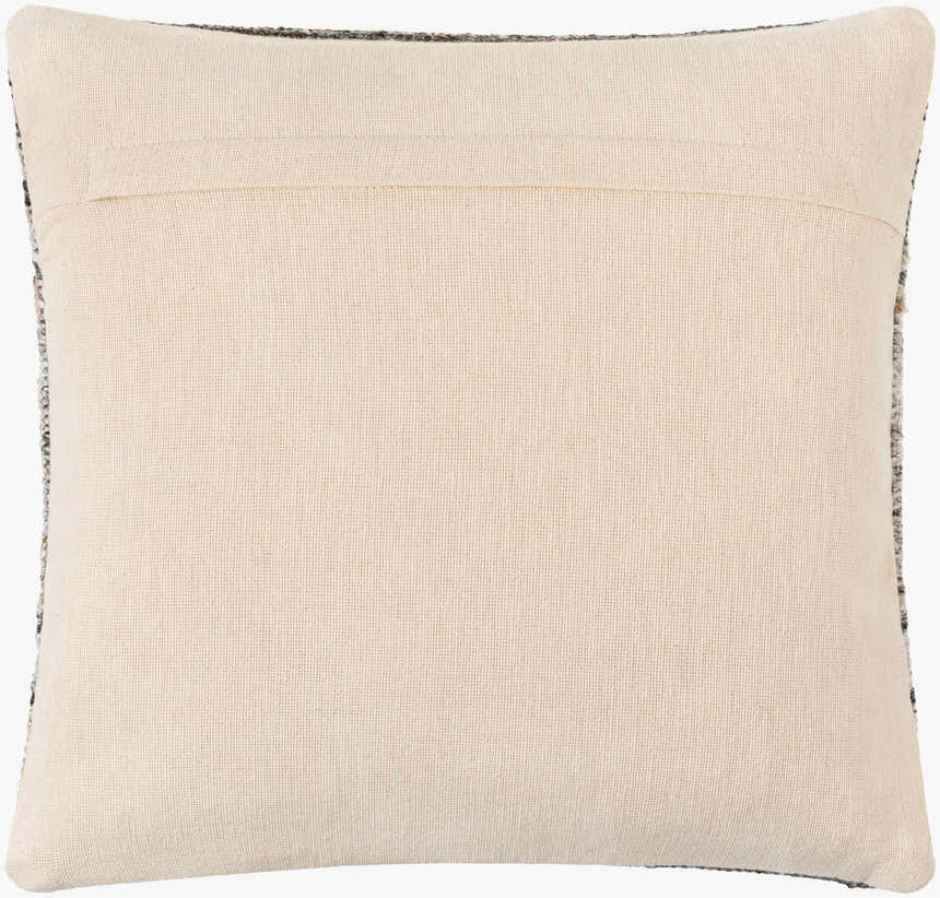 Kavros Dusty Blue Geometric Southwest Recycled PET Yarn Accent Pillow