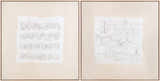 Deep Light Gray Modern Framed Wall Art for modern gallery walls