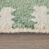 Feizy Lorrain Green Area Rug