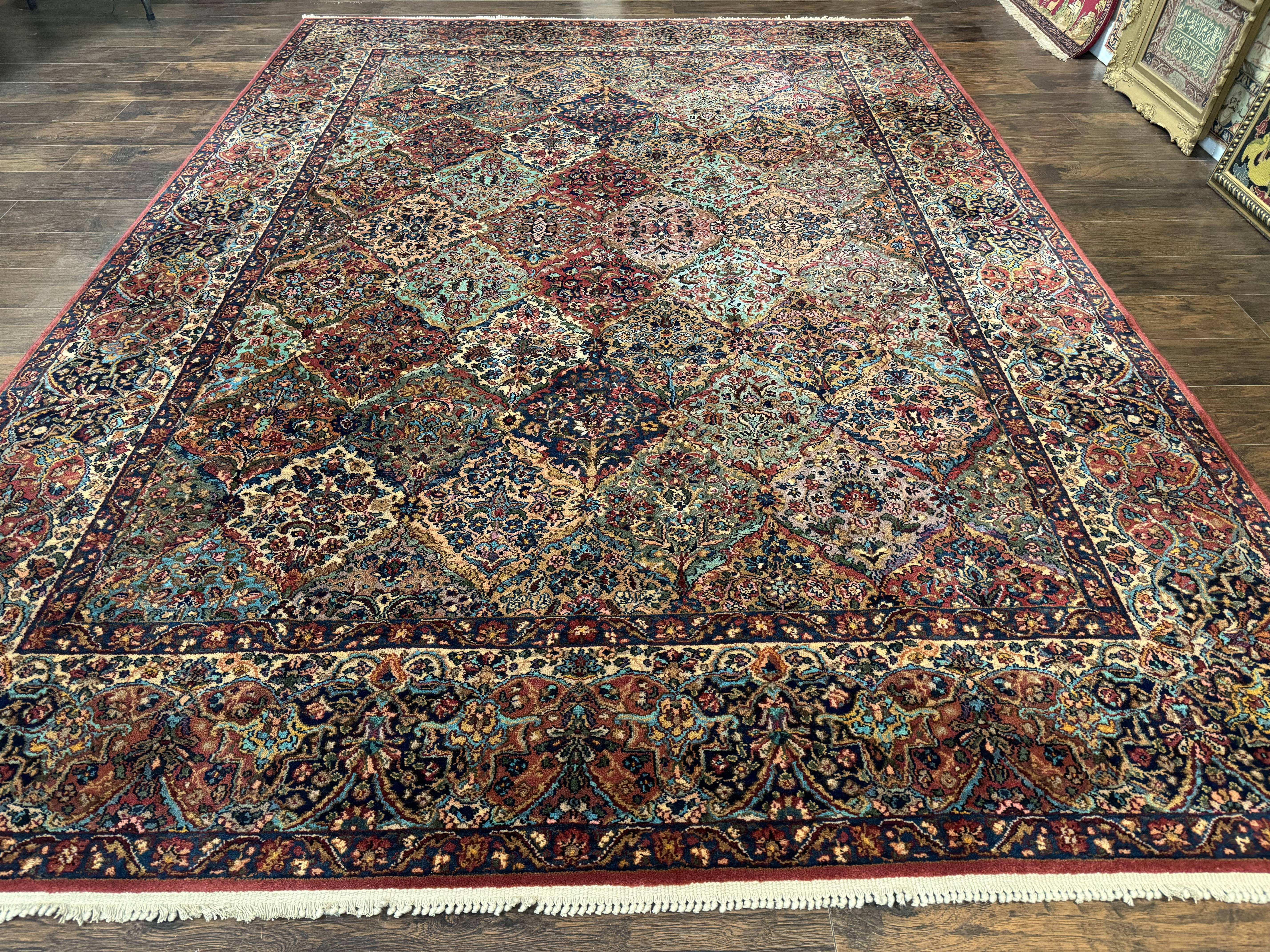 Karastan Rug Multicolor Panel Kirman #717, 8.8 x 12 Karastan