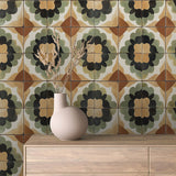 Sienna Grove Floral Tile