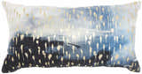 Mina Victory Sofia Metallic Drops Ombre Indigo Indoor Throw Pillow