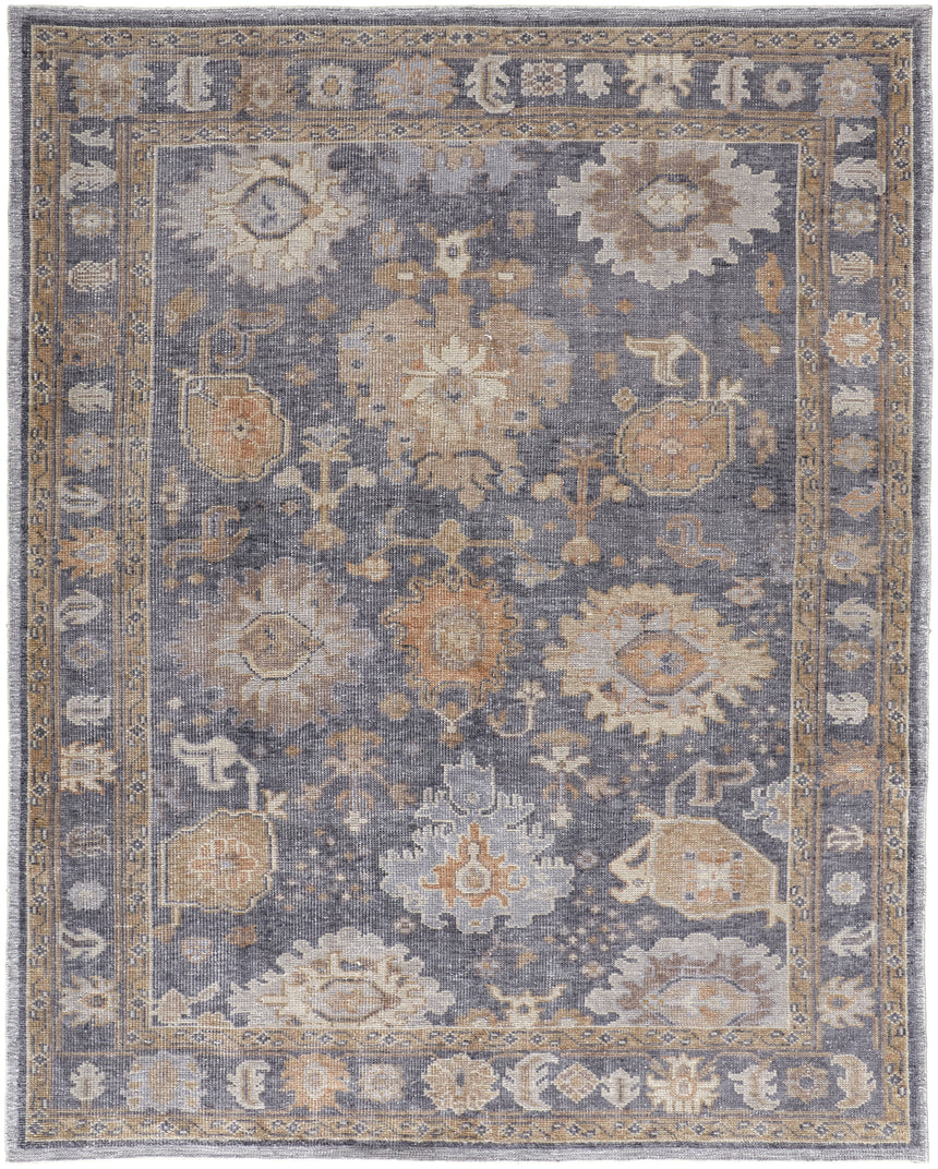 Feizy Wendover Transitional Oriental - Gray/Blue/Tan Area Rug