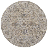 Feizy Celene Traditional Bordered - Ivory/Tan/Gray Area Rug