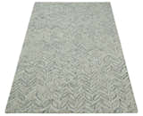 Custom Made Hand Tufted Modern Scandinavian Wool Rug