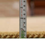 Beige Modern Design Hand Loomed Wool Area Rug