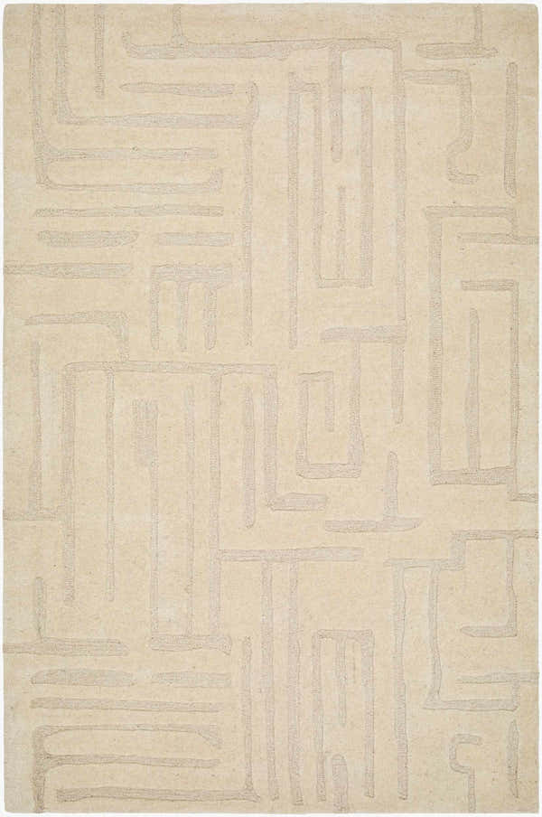 Sample Ancerville Modern Art Deco Handmade Area Rug