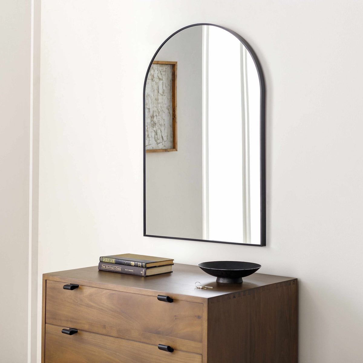Brembilla Black Frame Mirror – Boutique Rugs