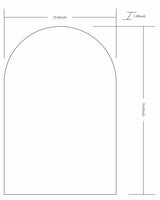 Brembilla Silver Gray Contemporary Mirror