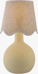 Atenxoxola Black Wheat Ceramic Table Lamp