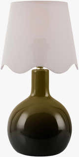 Atenxoxola Black Ceramic Table Lamp