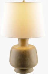 Gifflenga Textured Gray Resin Table Lamp