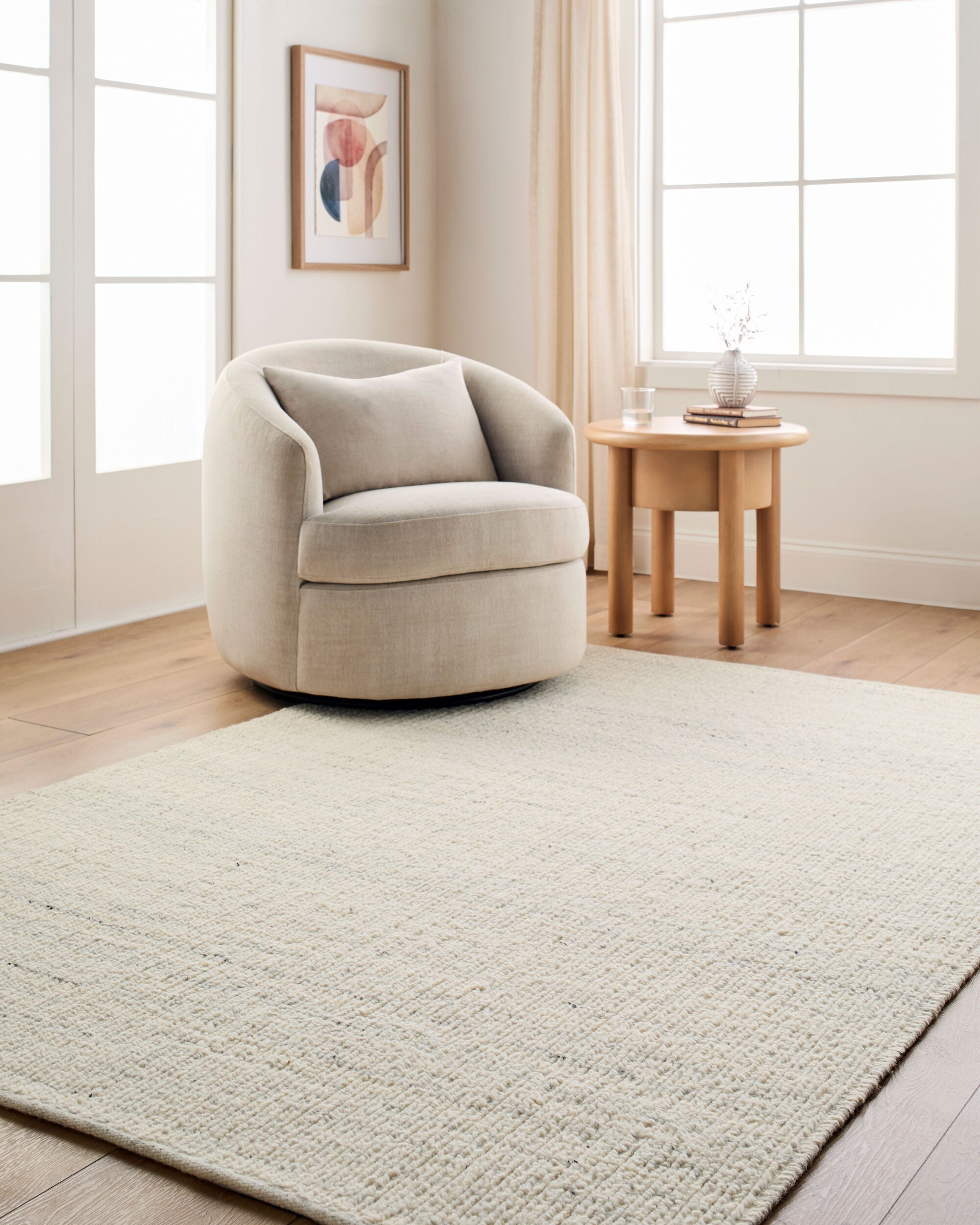 Tevah Pearl Wool Rug – Boutique Rugs