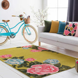 Murdoch Blue Geometric Pattern Throw Pillow - Clearance