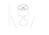 Boumagueur White Table Lamp