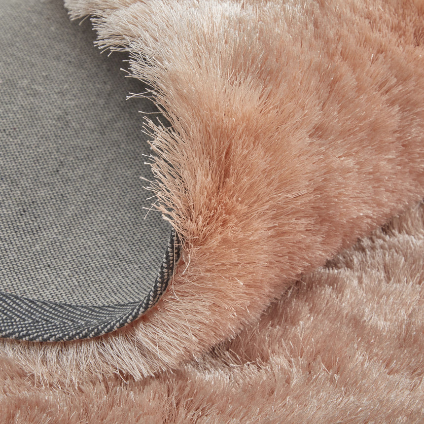 Feizy Indochine Modern Solid - Pink Area Rug