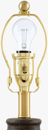 Rich Orange Traditional Table Lamp with rattan details for bedside or console tables