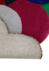 Bubbles Modern Style Multicolor Hand tufted Wool Area Rug
