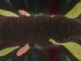 Butterfly Brown Hand Tufted 2x3 Wool Area Rug