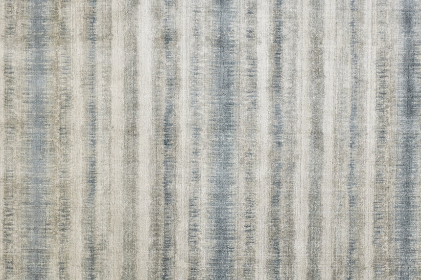Feizy Mackay Transitional Stripes - Gray/Blue/Green Area Rug