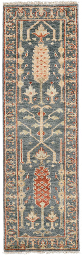 Feizy Carrington Traditional Oriental - Blue/Red/Gold Area Rug
