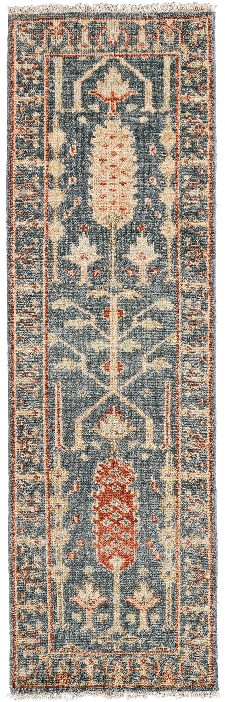 Feizy Carrington Traditional Oriental - Blue/Red/Gold Area Rug