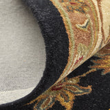 Feizy Wagner Traditional Oriental - Black/Gold/Tan Area Rug