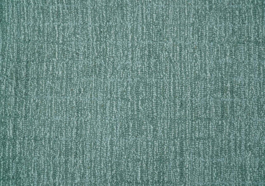 Cam Custom Made Modern Style Teal Hand Tufted Wool Rug