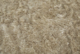 Feizy Indochine Modern Solid - Tan/Taupe Area Rug