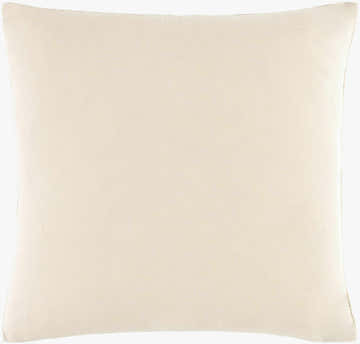 Lucae Beige Cotton Throw Pillow
