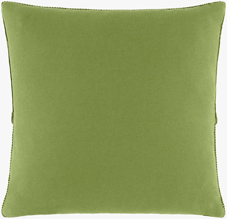 Suvoa Olive Cotton Throw Pillow