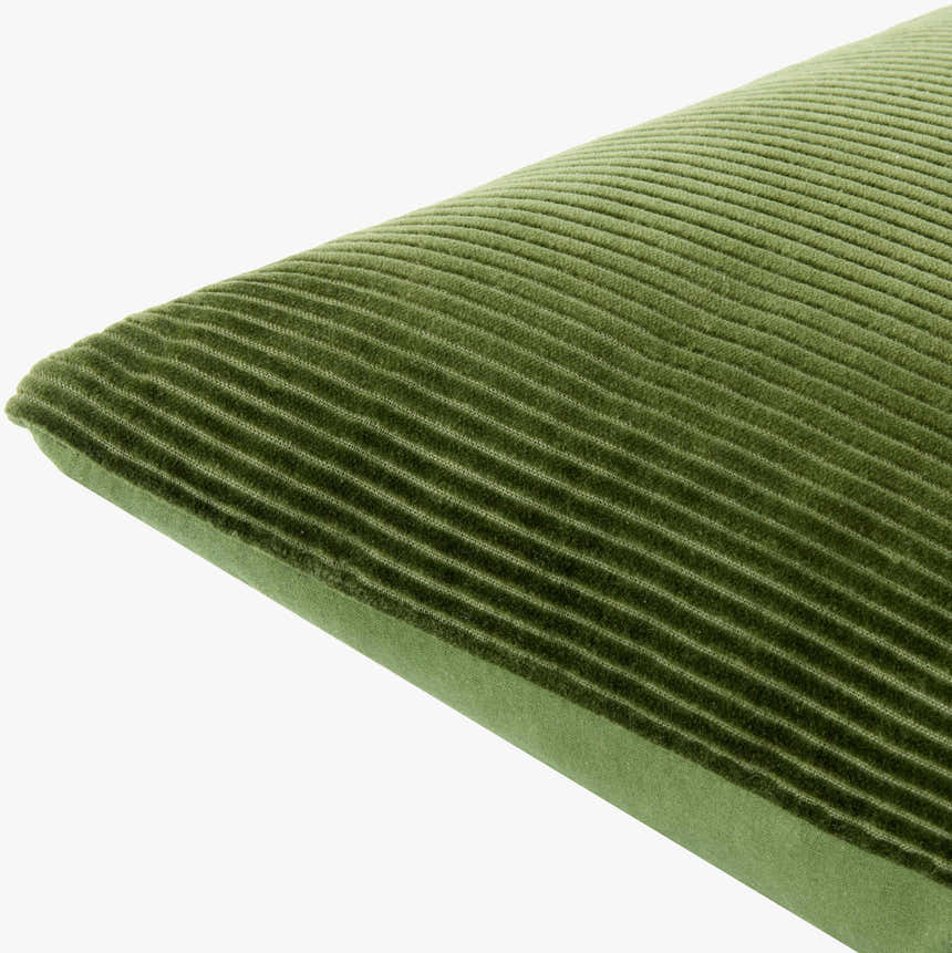Suvoa Olive Cotton Throw Pillow