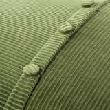 Suvoa Olive Cotton Throw Pillow