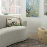 Mina Victory Lifestyle Velvet Jungle Multicolor Indoor Throw Pillow