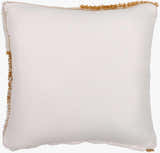 Rudex Ivory Geometric Diamond Rustic Polyester Accent Pillow - Clearance