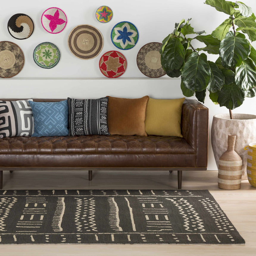 Hannastown Camel Square Throw Pillow