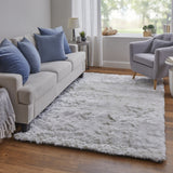 Feizy Indochine Modern Solid - White Area Rug