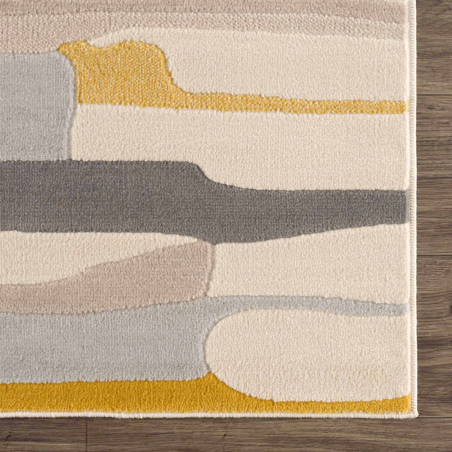 Sample Southfields Mustard Modern Rug