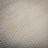 Close-up of the hand-loomed Rizzy CLD707 area rug. Ivory wool with a solid, tone-on-tone texture. Texture
