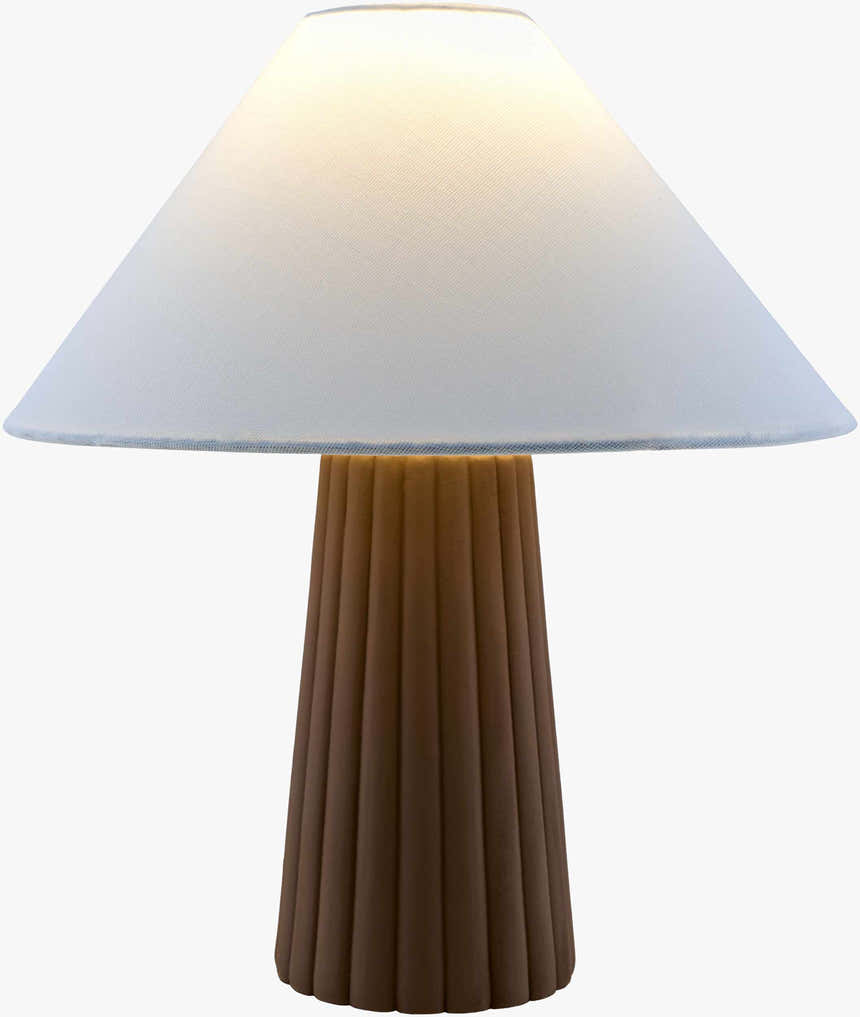 Alfonsine Dark Red Table Lamp