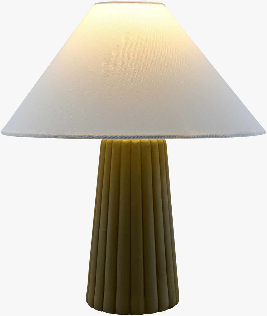 Alfonsine Green Table Lamp