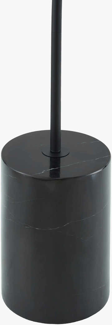 Pouldergat Black Floor Lamp