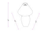 Estrablin Table Lamp - Clearance