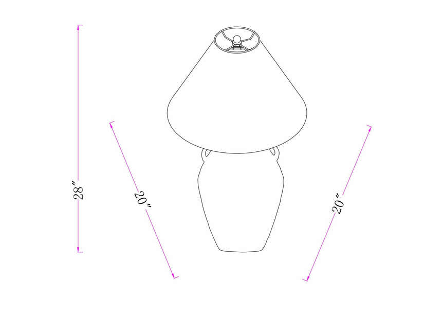 Estrablin Table Lamp - Clearance
