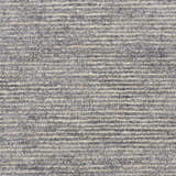 Close up of the Nourison Weston Silver Birch rug, showing its textured weave and subtle horizontal stripes.