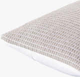 Trory Beige Throw Pillow