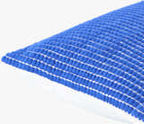 Trory Cobalt Blue Throw Pillow - Clearance
