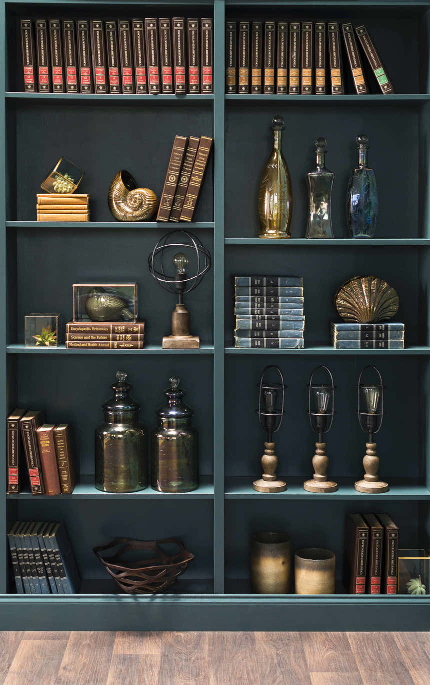 Stewartville Green Etched Glass Jar