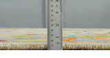 Custom Made Antique Style Beige Colorful Hand knotted Traditional Oushak wool Area Rug