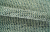 Custom Made Beige and Shades of Blue Stripes Design Contemporary wool area Rug